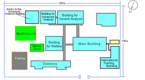 Image: Map of the Facilities